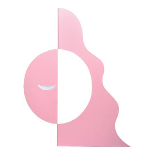 Gal Melnick, Pink Moon - Abstract Figurative Sculpture, 2021 For Sale