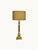 Mid-Century Modern Vintage French Architectural Brass Table Lamp, 1960s For Sale - Image 3 of 8