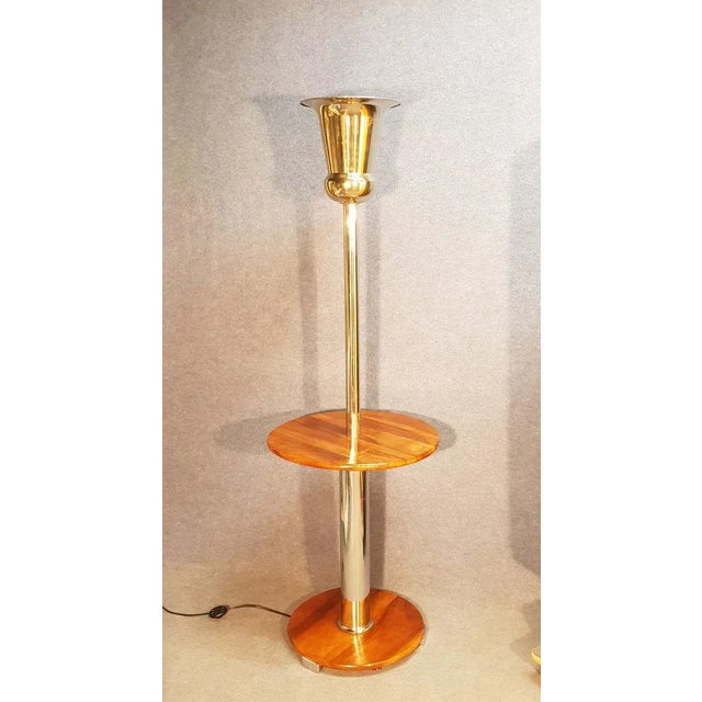 Art Deco Pedestal Floor Lamp, 1930s For Sale - Image 11 of 12