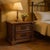Late 20th Century Late 20th Century Pair of Traditional Carved Wood Two-Drawer Nightstands For Sale - Image 5 of 18