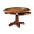 Traditional Mahogany Round Poker Table For Sale - Image 3 of 11
