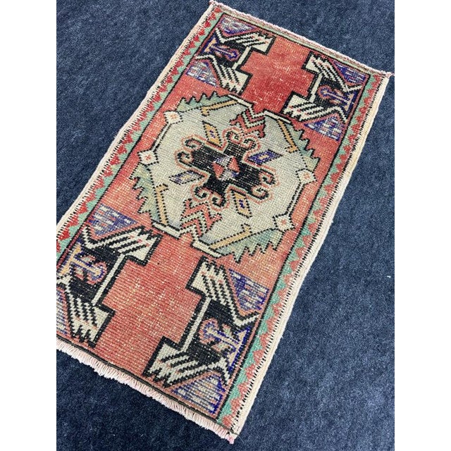 Early 21st Century Turkish Yastik Rug 1'7" x 2'9" For Sale - Image 5 of 5