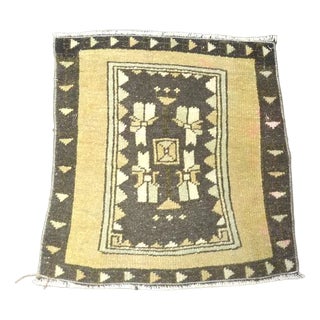 Small Vintage Wool Rug, 1960s For Sale