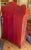 1850 Anglo Indian Sideboard or Dry Bar Cabinet Painted Cinnabar Red For Sale - Image 10 of 12