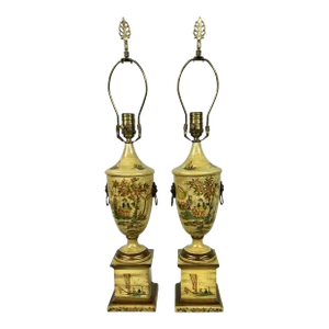 Wildwood Chinoiserie Table Lamps - a Pair