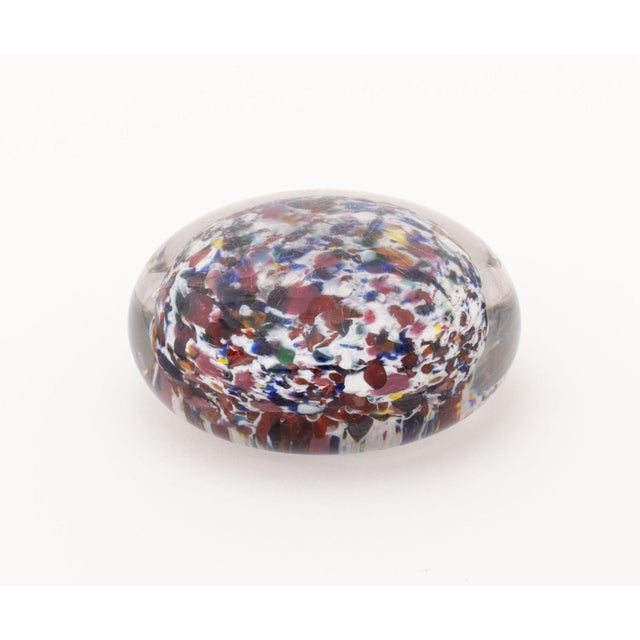 Collection of Six French, Scottish, and Murano Glass Paperweights For Sale - Image 10 of 13