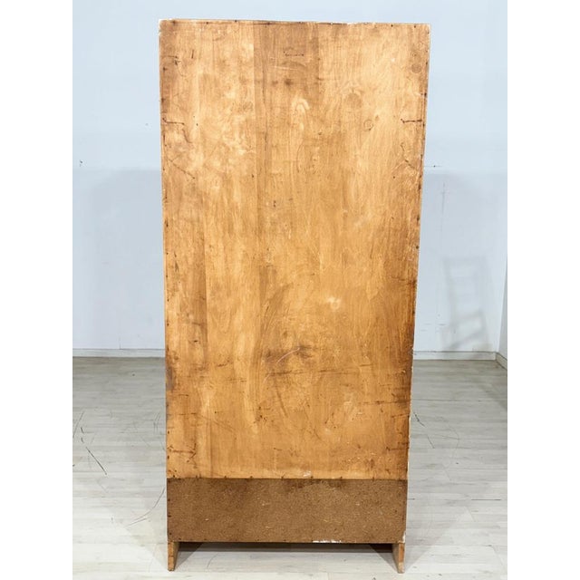 Mid-Century Modern Wardrobe in Oak For Sale - Image 9 of 10
