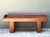 Vintage Plank Wood Coffee Table For Sale - Image 11 of 12