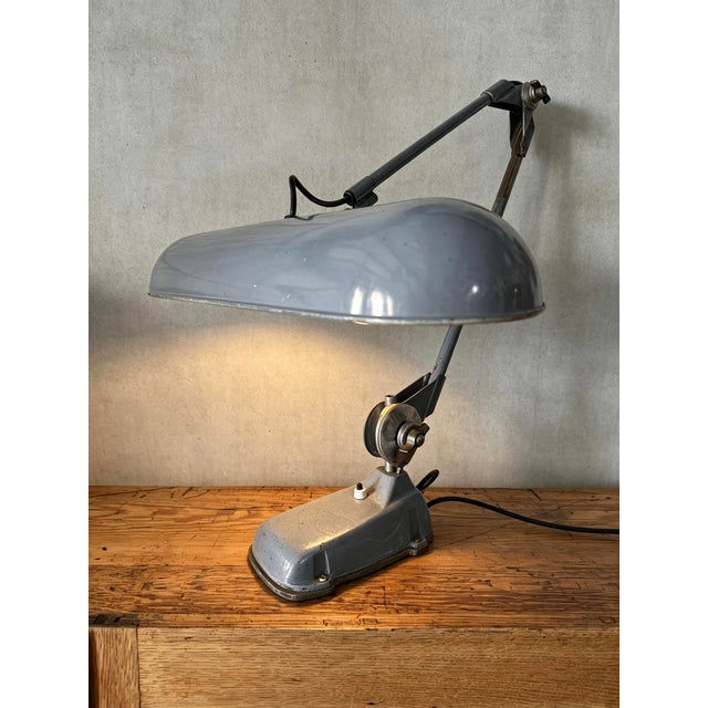Large Desk Lamp by Ernst Rademacher for Rademacher, 1960s For Sale - Image 11 of 11