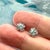 Natural Sapphire Diamond Stud Earrings 14k White Gold 1.62 TCW Certified For Sale - Image 14 of 18