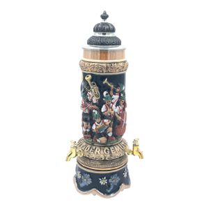 King Fest Krug Oompah Band Musical Beer Stein
