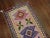 Late 20th Century Bubble Gum Pink Glittered Turkish Runner - 2'9" x 12' For Sale - Image 4 of 11