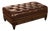 Hancock & Moore Tufted Leather 'Robinson' Cocktail Ottoman For Sale