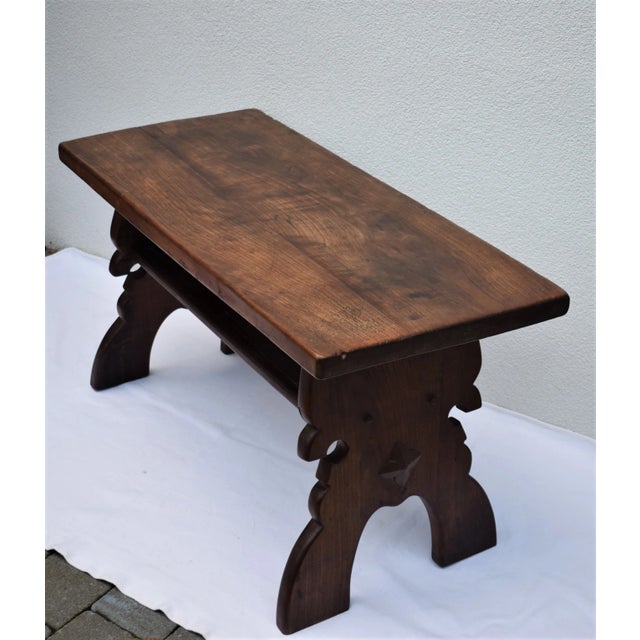 17th Century Austrian Small Trestle Table For Sale - Image 5 of 7