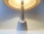 Ceramic Vintage Scandinavian White Ceramic Table Lamp from Søholm, 1970s For Sale - Image 7 of 9