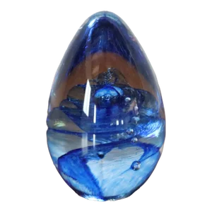 Murano Glass Egg Paper Weight