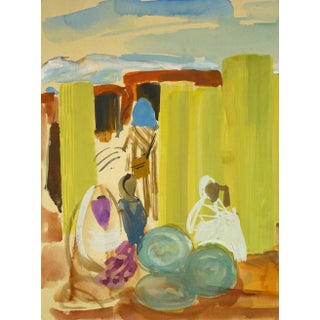Stephane Magnard, African Women in Market For Sale