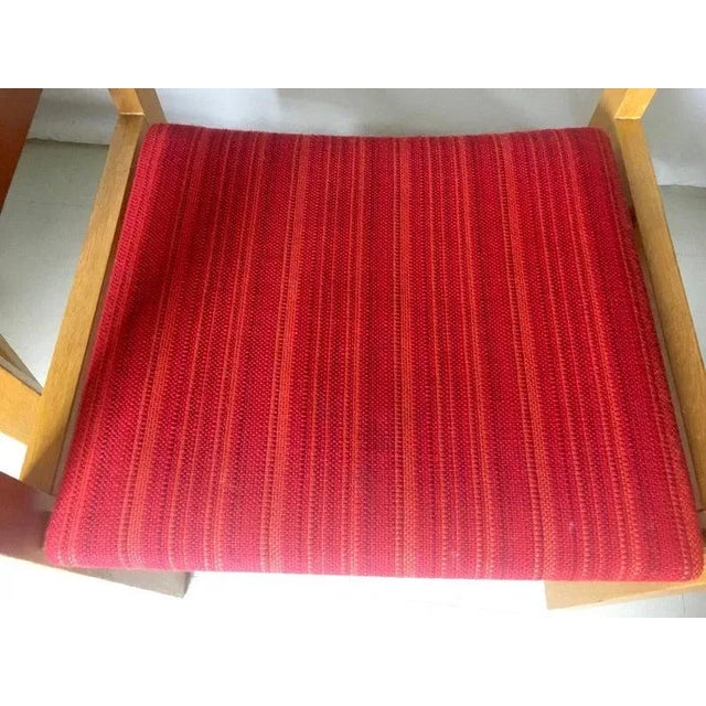 Harvey Probber Harvey Probber Bent Wood Beech Large Armchairs Pair For Sale - Image 4 of 11