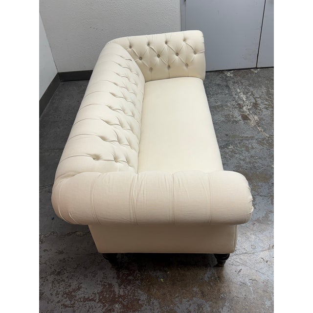 2020s Bespoke Chesterfield Sofa For Sale - Image 5 of 12