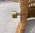 Brown Marzio Cecchi Studio Most Rope Travertine Top Side Tables or Nightstands, a Pair For Sale - Image 8 of 12