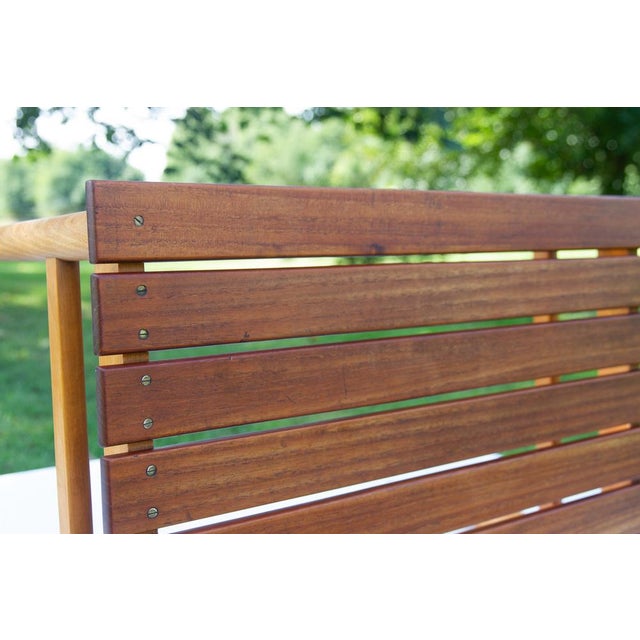 Vintage Danish Teak and Beech Side Table, 1950s For Sale - Image 14 of 18