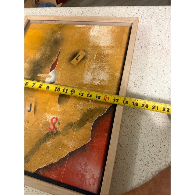 Impressionist 1960s Erik Strömberg Konsten Painting on Canvas 18x22 Coa For Sale - Image 3 of 7