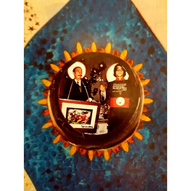 1970s 1970s Original Art Poster Exhibition Galerie Ades Vintage François Mitic Spiridon For Sale - Image 5 of 12