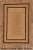 3x8 Ft. Black Double Line Border Braided Jute Scallop Rug For Sale - Image 4 of 6