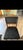 Oxblood Red Ornate Antique Wood Drop Leaf Dining Table Set W 3 Chairs / Entryway Table For Sale - Image 8 of 11