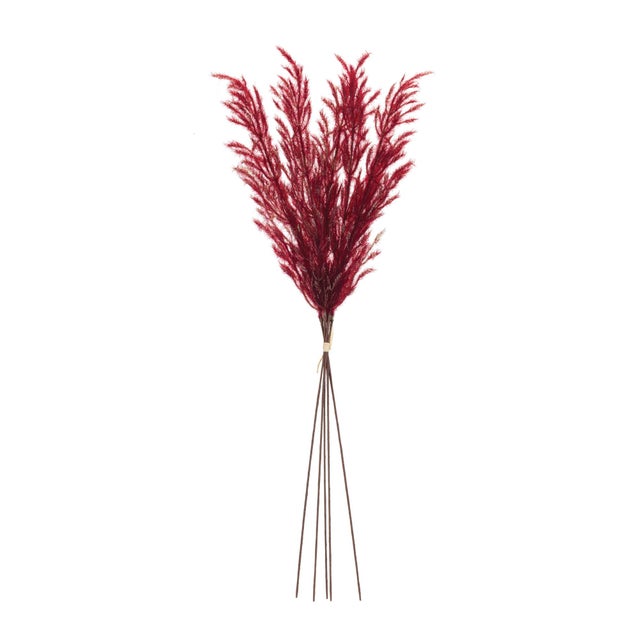 Elevate your autumn decor with the vibrant Burgundy Plume Bundle Set. Perfect for Fall and Thanksgiving, this collection...