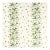 Sanderson Alice`s Fern Fabric in Silver/Green For Sale