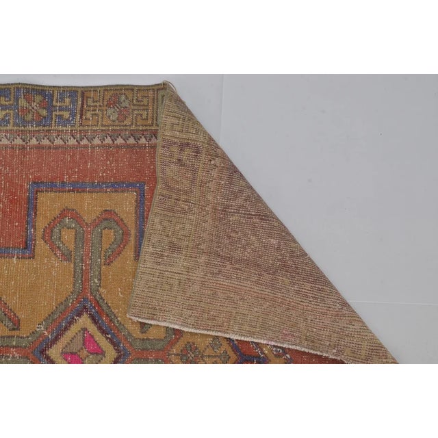 Handknotted Vintage Nomadic Rug For Sale In Phoenix - Image 6 of 10