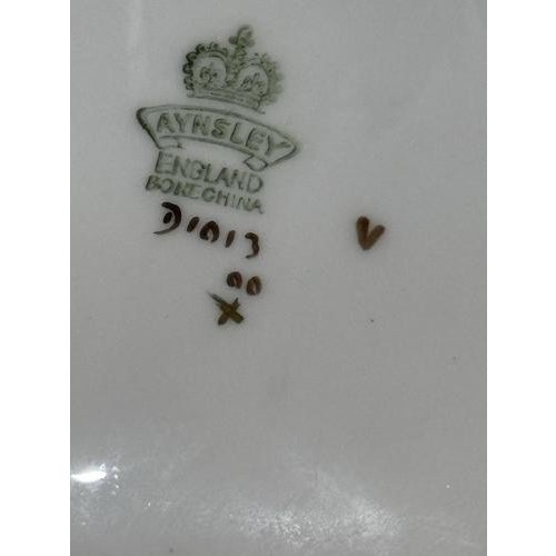 Gold Orchard Fruit Serving Dishes by D. Jones for Aynsley, Set of 2 For Sale - Image 5 of 7