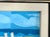 Mid 20th Century Mid Century Modernist Abstract Landscape Painting - A Boat Sits on a Beach Under a Blue Sky- Signed For Sale - Image 5 of 9