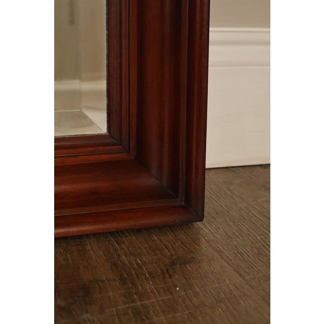 Late 20th Century Henkel Harris Traditional Cherry Dresser Mirror For Sale - Image 11 of 18