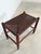 Danish Cord Woven Bench Ottoman Hand-Crafted Midcentury (France) 1960s Weathered For Sale - Image 12 of 13