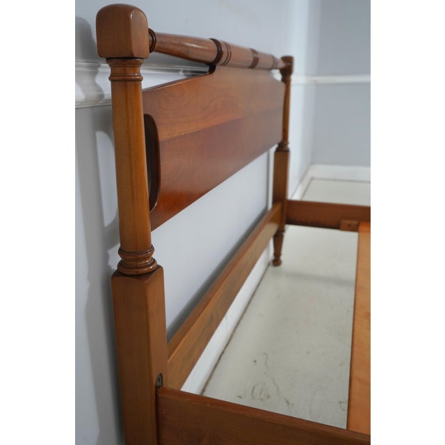 Stickley Stickley Full Size Cherry Valley Bed For Sale - Image 4 of 18