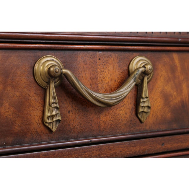 Theodore Alexander Althorp Collection Large Mahogany Credenza For Sale - Image 9 of 18