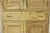 Antique French Country Farmhouse Beige Distressed Paint Kitchen Cupboard Cabinet For Sale - Image 13 of 13