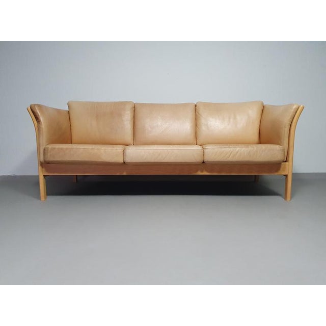 Asmara 3-Seater Sofa in Leather from Skalma For Sale - Image 4 of 14