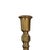Pair of Vintage Solid Brass Turned Candlestick Holders, 10.8" For Sale - Image 4 of 6