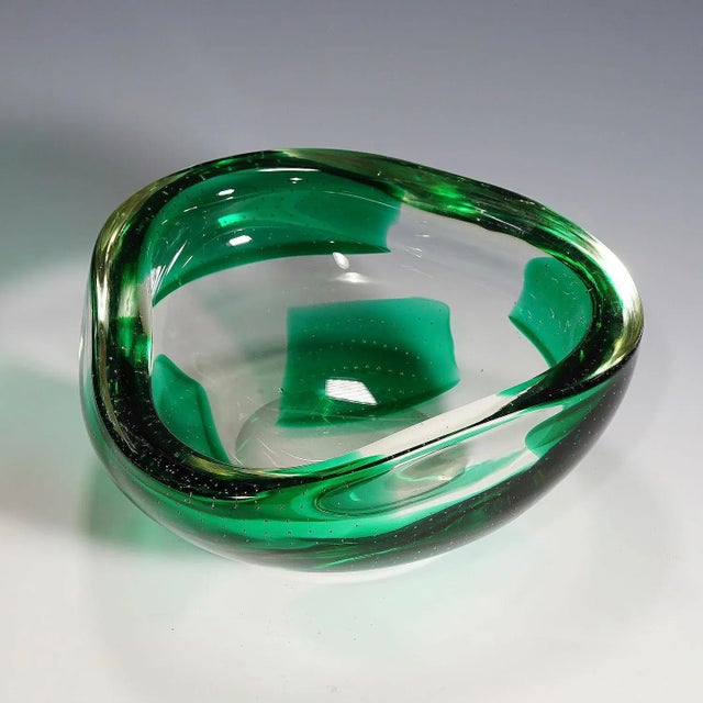 Cup Glass Bowl by Dino Martens for Aureliano Toso, 1940s For Sale - Image 3 of 6