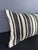 Contemporary Turkish Hemp Pillow Cushion Natural Beige Black Pillow Cushion Cover 16" x 24" For Sale - Image 3 of 4