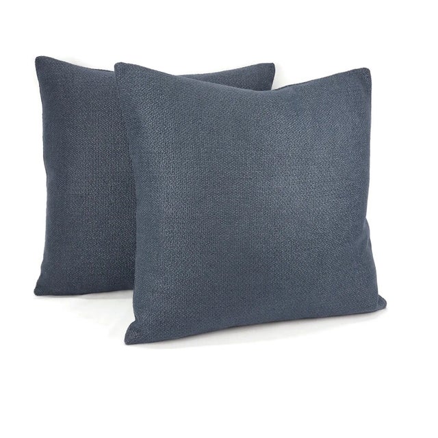 From Designers Guild is Aunelle in the color Indigo pillow cover. This pillow has a durable soft texture in a beautiful...