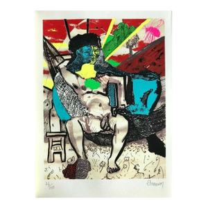 Carlos Franco El Dia Silkscreen Pencil Hand-Signed & Numbered