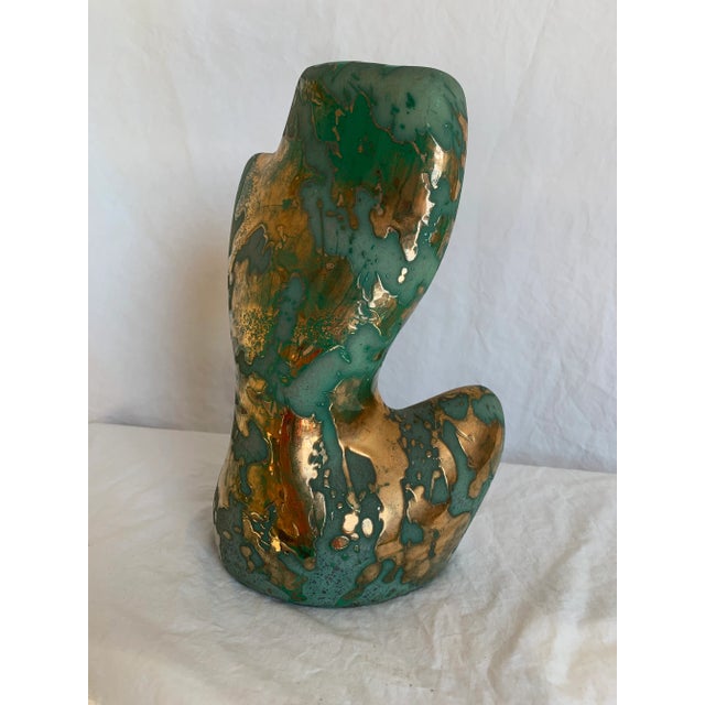 Pair of Mid-Century Italian Figural Sculptures For Sale - Image 11 of 12