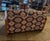 Mid-Century Modern Reupholstered MCM Oak Loveseat and Chair Set For Sale - Image 3 of 7