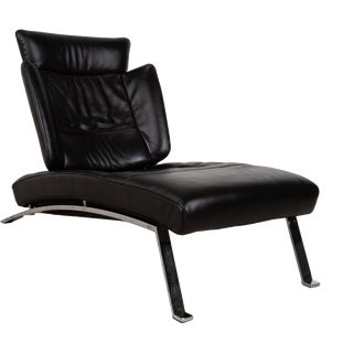 DS-158 Leather Lounge Chair from De Sede For Sale