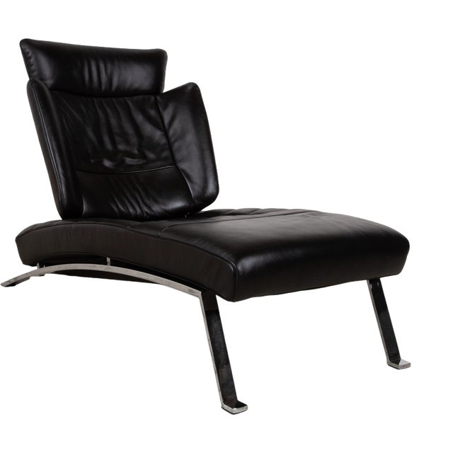 DS-158 Leather Lounge Chair from De Sede For Sale