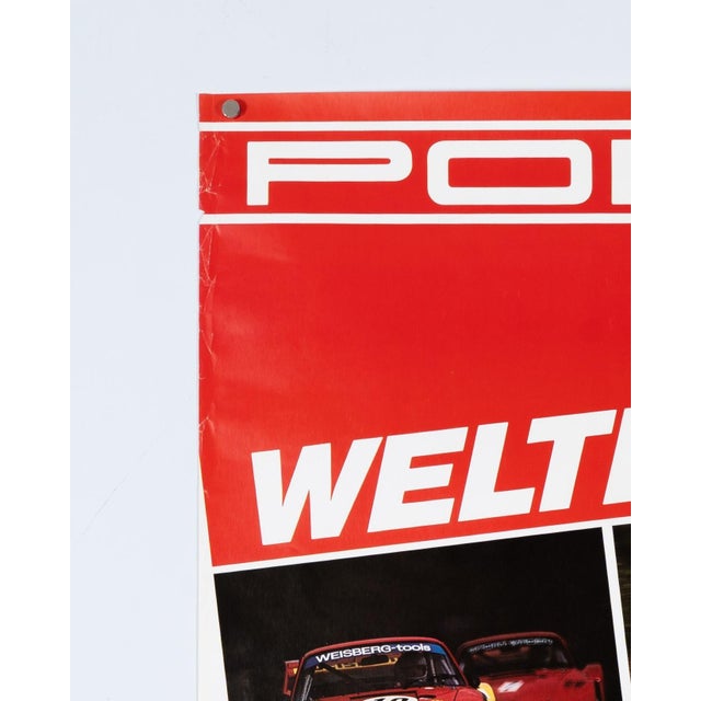 1970s Original Porsche Poster by Strenger Advertising Agency For Sale - Image 5 of 9